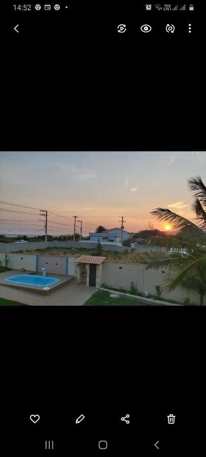Casa Em Frente A Praia De Jacone 사콰레마 외부 사진